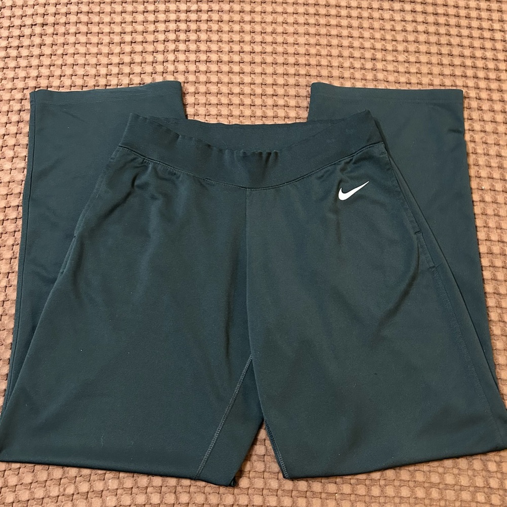 Nike Women’s Dri-FIT Training Pants - Black - Size Medium - Straight Leg